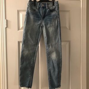 American Eagle high-rise jegging crop